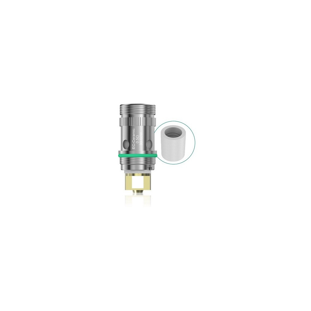 Resistenza di Ricambio Eleaf EC Ceramica - 0.5 ohm per Atomizzatori della Serie iJust 2 e Melo