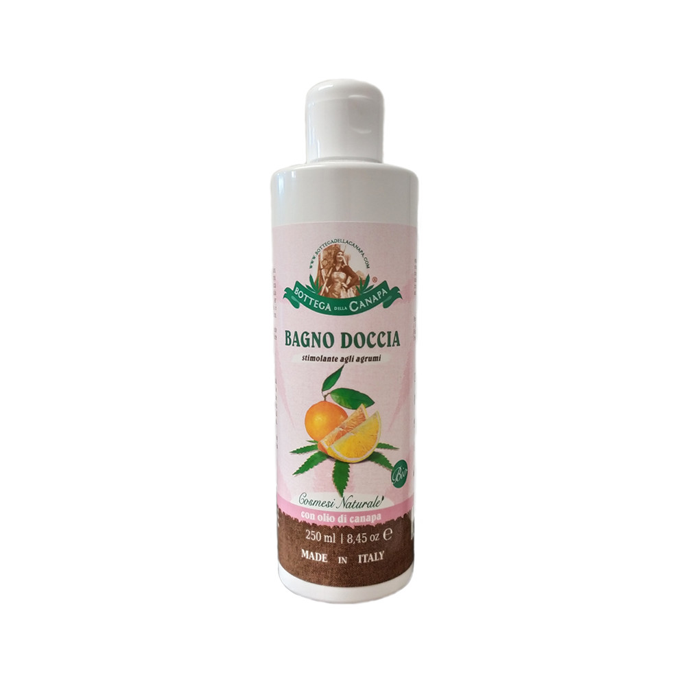 BAGNO DOCCIA STIMOLANTE AGLI AGRUMI - NUTRIENTE E RIGENERANTE - LINEA HIGH BIOLOGICA