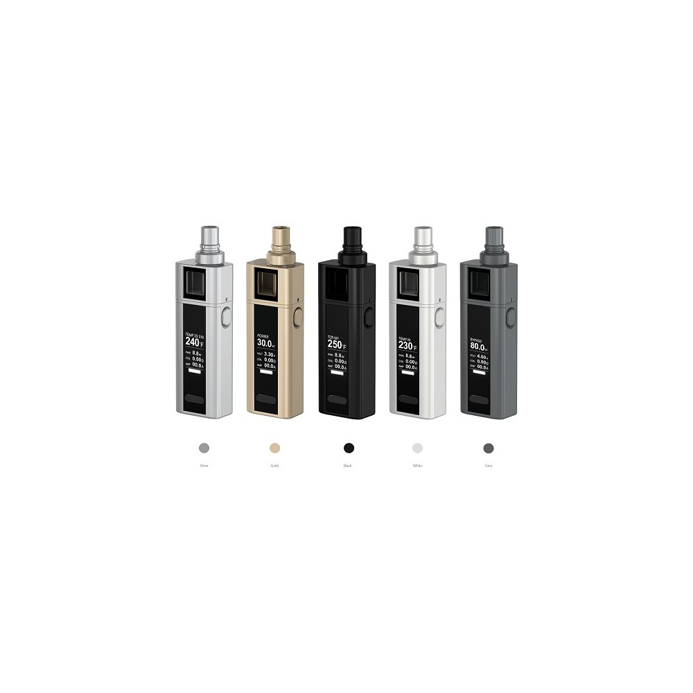 Box Mod Joyetech CUBOID MINI a Controllo della Temperatura - Kit Con Atomizzatore 80 W - Colore: Black