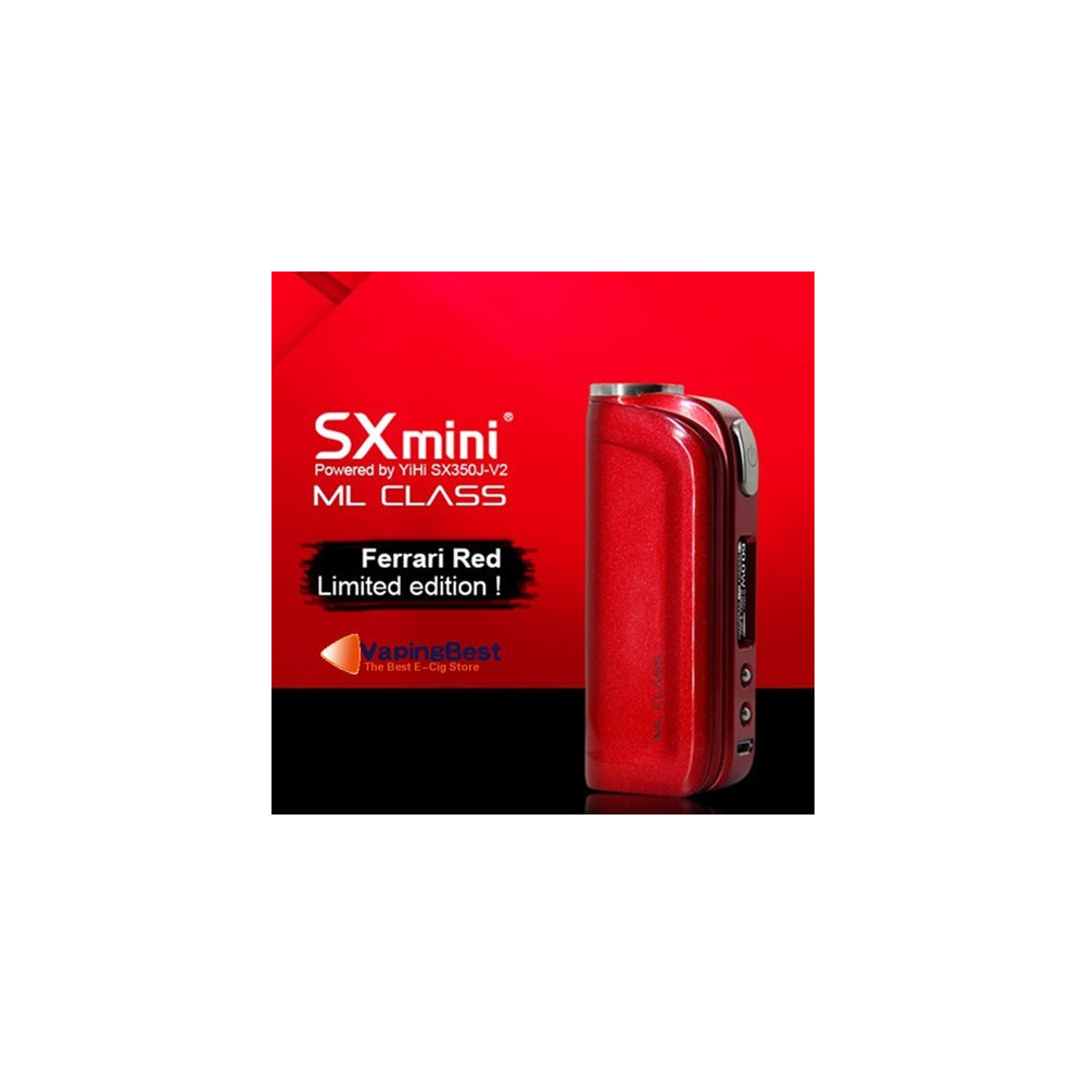 BOX Mod SXmini ML Class 75 W- Ferrari Red (Limited Edition)