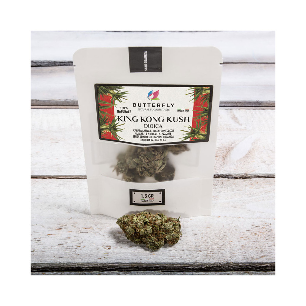 Infiorescenza King Kong Kush - Formato 1.5 gr Prod. Svizzera